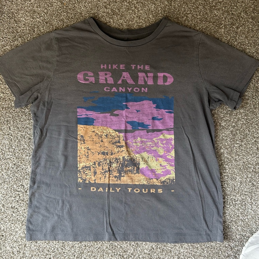 Gray Graphic T-Shirt